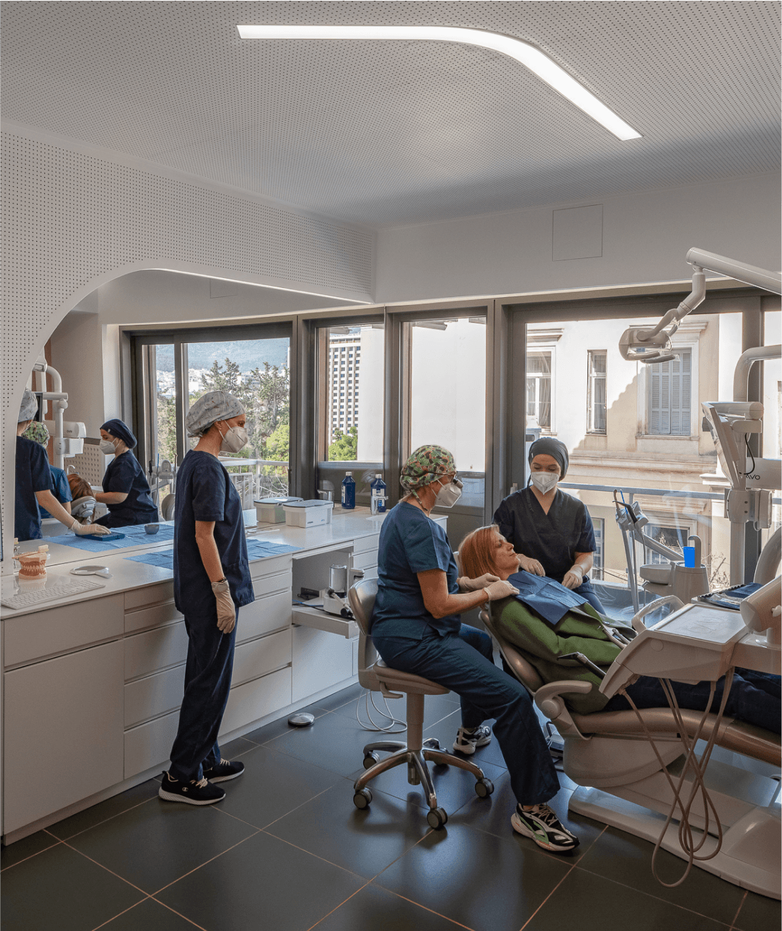 Dr Anna Lagou at work