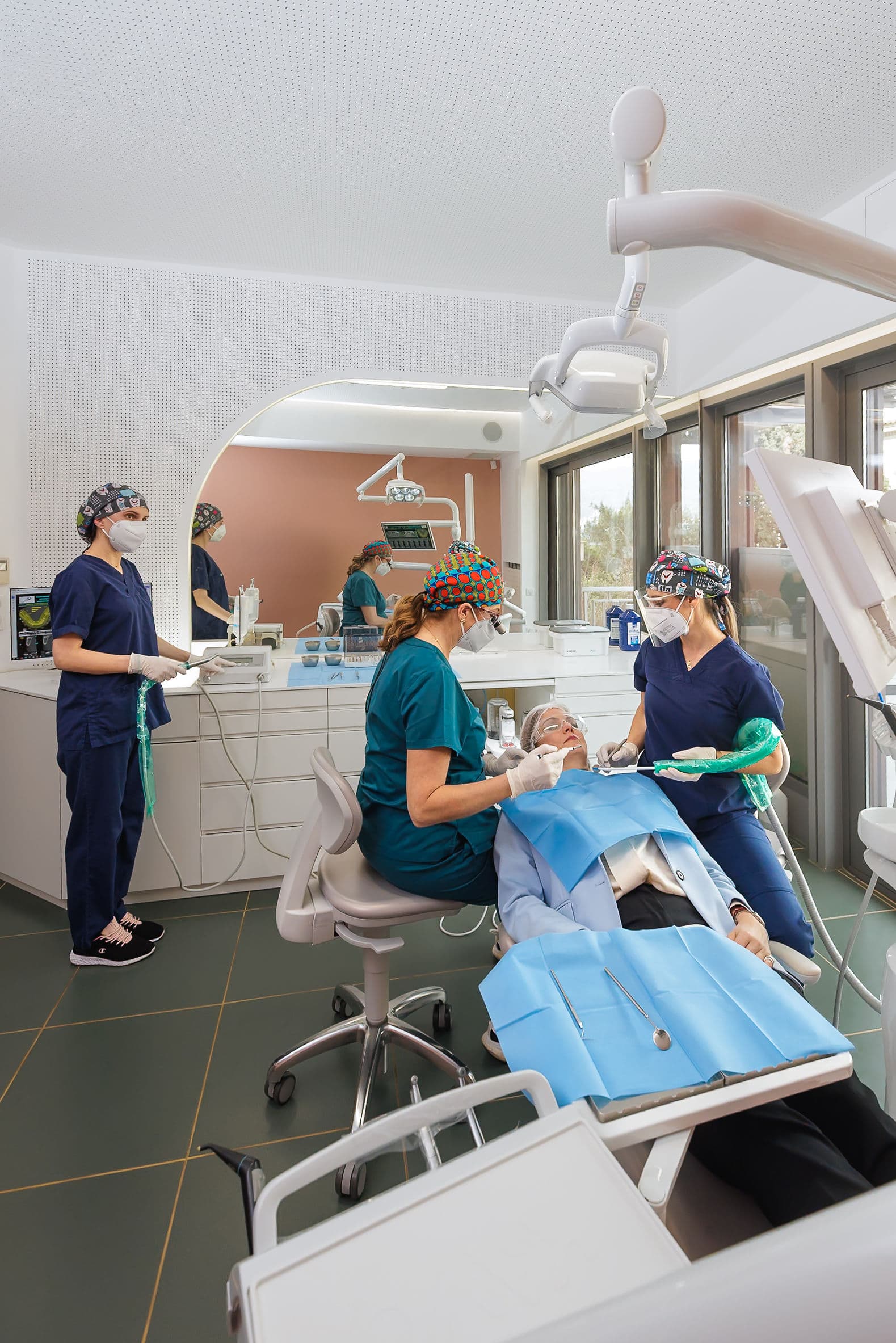 Dr Anna Lagou at work