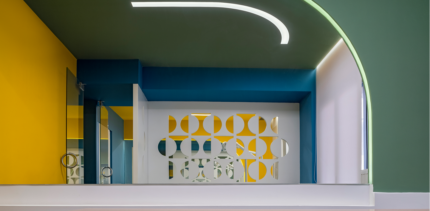 Periometry Dental Office interior view - Examination room