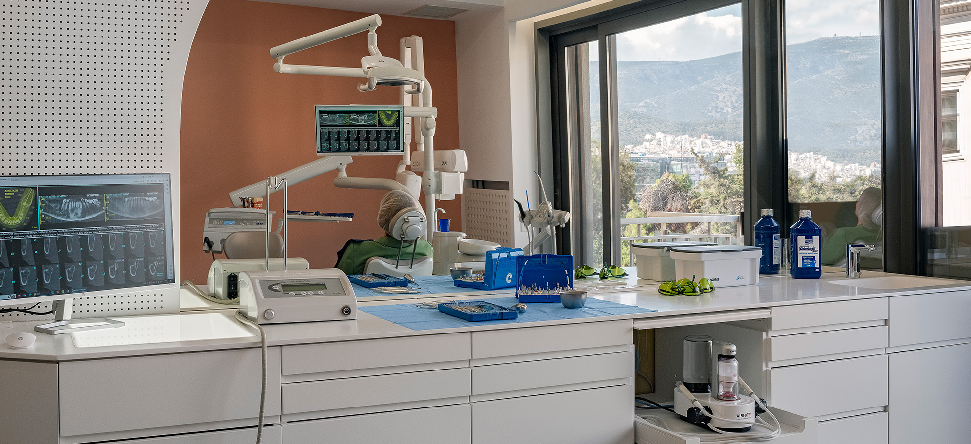 Periometry Dental Office interior view - Examination room