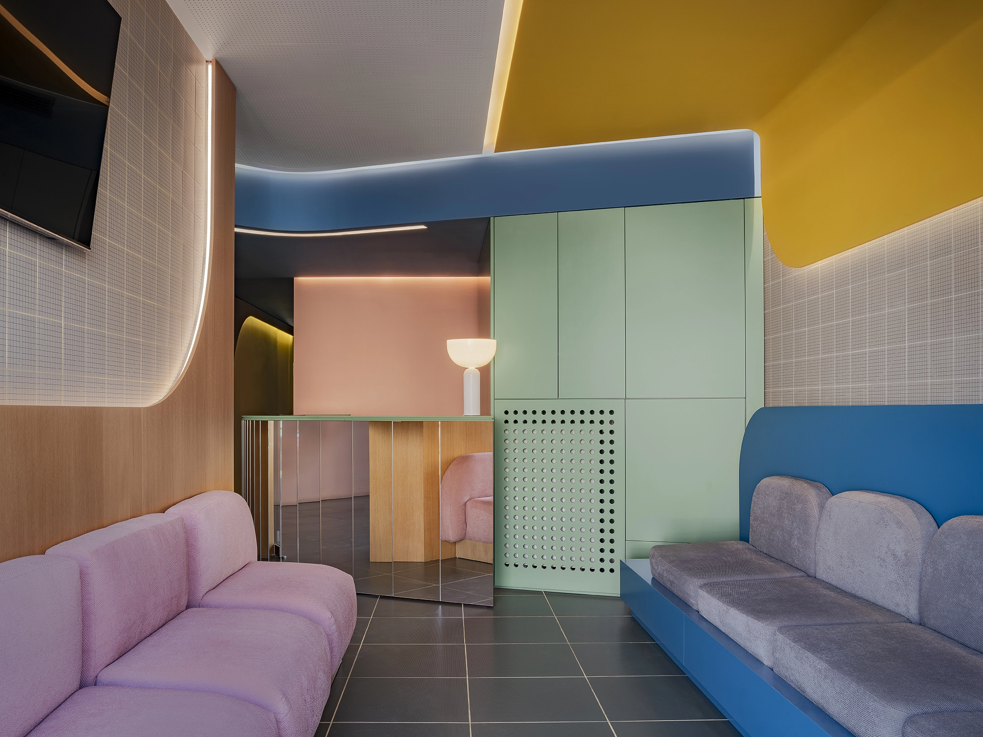 Periometry dental office interior